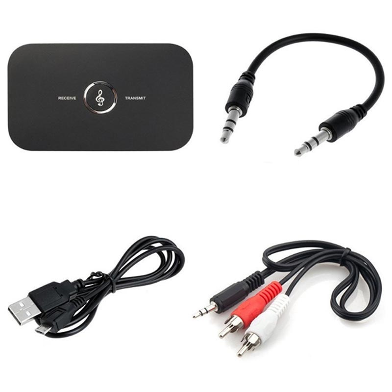 Bluetooth-Audiosender/-empfänger – Empfänger und Sender in 1 –  3,5-mm-Buchse (AUX)