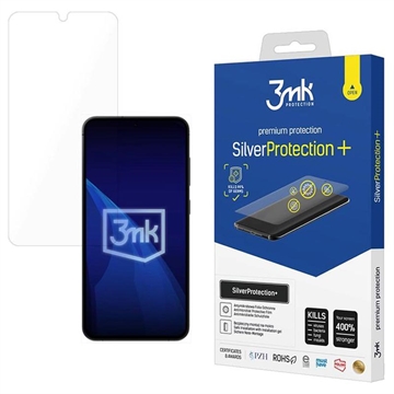 Samsung Galaxy S25+ 3MK SilverProtection+ Antimikrobieller Displayschutz - Durchsichtig