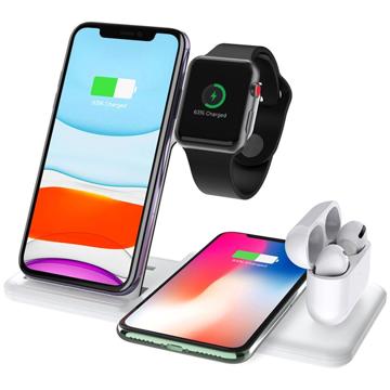 4-in-1 Dockingstation LDX-178 - iPhone, AirPods, Apple Watch - Schwarz