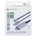 4smarts USB-C / HDMI 4K UHD Kabel Adapter - 1.8m - Schwarz