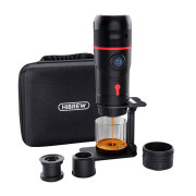 HiBREW H4-premium Tragbare Kaffeemaschine3-in-1 mit Gehäuse 80W