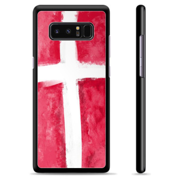 Samsung Galaxy Note8 Schutzhülle - Dänische Flagge