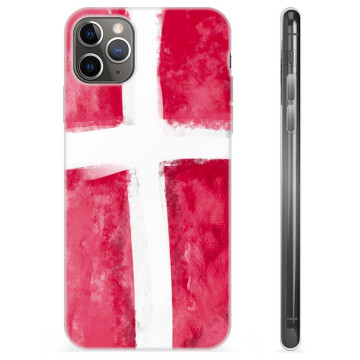 iPhone 11 Pro Max TPU Hülle - Dänische Flagge