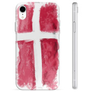 iPhone XR TPU Hülle - Dänische Flagge