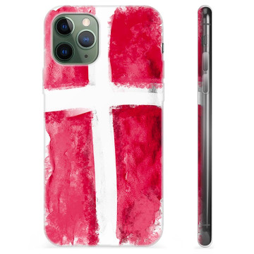 iPhone 11 Pro TPU Hülle - Dänische Flagge