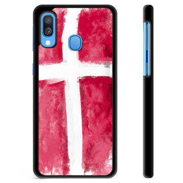 Samsung Galaxy A40 Schutzhülle - Dänische Flagge