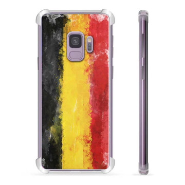 Samsung Galaxy S9 Hybrid Hülle - Deutsche Flagge