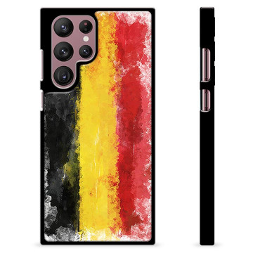 Samsung Galaxy S22 Ultra 5G Schutzhülle - Deutsche Flagge