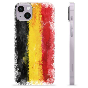 iPhone 14 Plus TPU Hülle - Deutsche Flagge