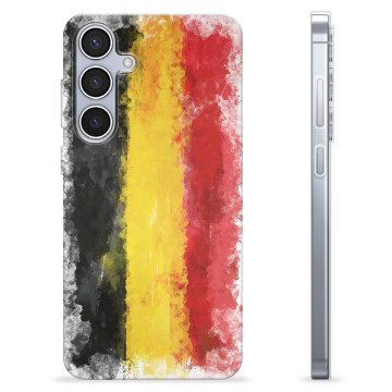 Samsung Galaxy S24+ TPU Hülle - Deutsche Flagge