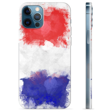 iPhone 12 Pro TPU Hülle - Französische Flagge