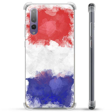 Huawei P20 Pro Hybrid Hülle - Französische Flagge