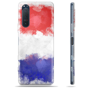 Sony Xperia 5 II TPU Hülle - Französische Flagge