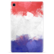 Samsung Galaxy Tab S6 Lite 2020/2022/2024 TPU Hülle - Französische Flagge