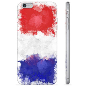 iPhone 6 Plus / 6S Plus TPU Case - Französische Flagge