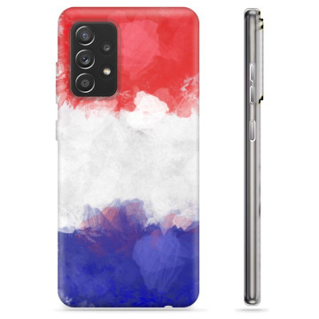 Samsung Galaxy A52 5G, Galaxy A52s TPU Hülle - Französische Flagge