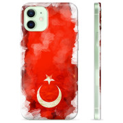 iPhone 12 TPU Hülle - Türkische Flagge