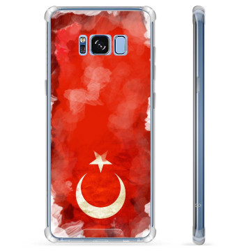 Samsung Galaxy S8 Hybrid Hülle - Türkische Flagge