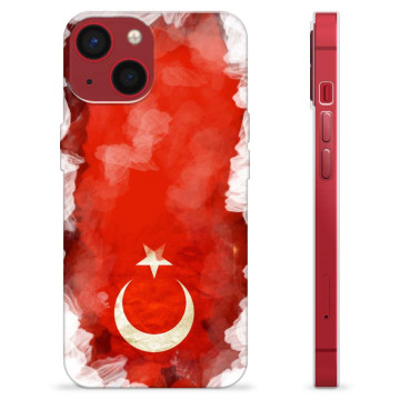 iPhone 13 Mini TPU Hülle - Türkische Flagge