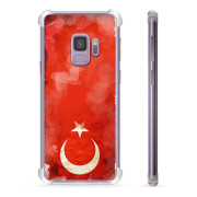 Samsung Galaxy S9 Hybrid Hülle - Türkische Flagge