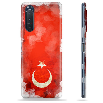 Sony Xperia 5 II TPU Hülle - Türkische Flagge