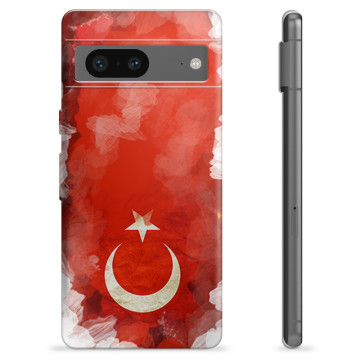 Google Pixel 7 TPU Hülle - Türkische Flagge