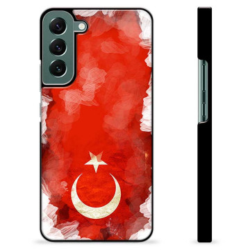 Samsung Galaxy S22+ 5G Schutzhülle - Türkische Flagge