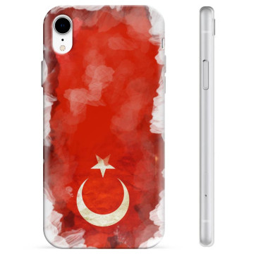 iPhone XR TPU Hülle - Türkische Flagge