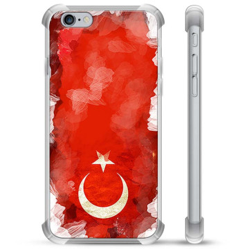 iPhone 6 Plus / 6S Plus Hybrid Hülle - Türkische Flagge