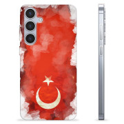 Samsung Galaxy S24+ TPU Hülle - Türkische Flagge