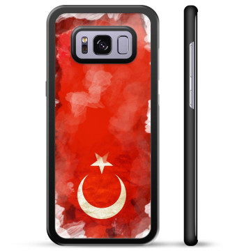 Samsung Galaxy S8+ Schutzhülle - Türkische Flagge