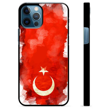 iPhone 12 Pro Schutzhülle - Türkische Flagge