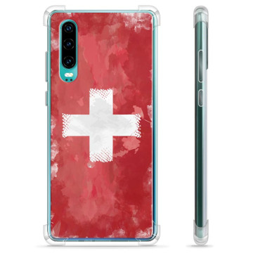 Huawei P30 Hybrid Hülle - Schweizer Flagge