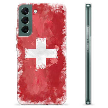 Samsung Galaxy S22+ 5G TPU Hülle - Schweizer Flagge