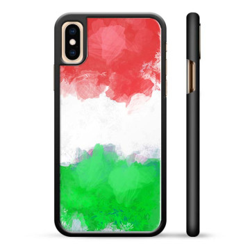 iPhone XS Max Schutzhülle - Italienische Flagge