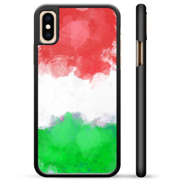 iPhone X / iPhone XS Schutzhülle - Italienische Flagge