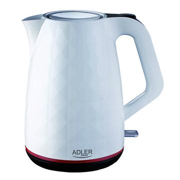 Adler AD 1277 Kunststoff-Wasserkocher 1.7l - Weiß