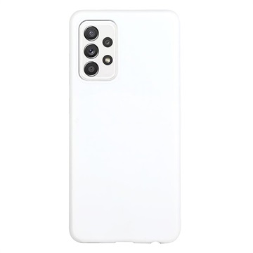 Anti-Fingerabdrücke Matte Samsung Galaxy A33 5G TPU Hülle - Weiß