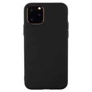 iPhone 15 Pro Anti-Fingerabdrücke Matte TPU Hülle - Schwarz