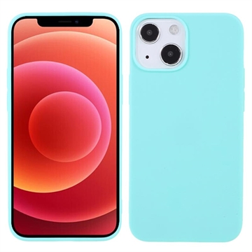 Anti-Fingerabdrücke Matte iPhone 13 Mini TPU Hülle - Baby Blau