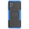 Motorola Moto G Stylus 5G Anti-Rutsch Hybrid Case - Blau / Schwarz