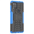 Motorola Moto G Stylus 5G Anti-Rutsch Hybrid Case - Blau / Schwarz