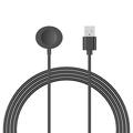 Apple Watch Oval USB-Ladekabel - 100cm - Schwarz