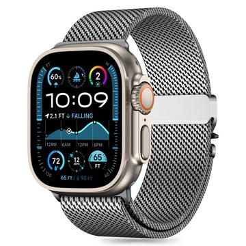 Apple Watch Series Ultra 2/Ultra/10/9/8/7/6/SE (2022)/SE Tech-Protect Milan-Armband - 49mm/46mm/45mm/44mm - Silber