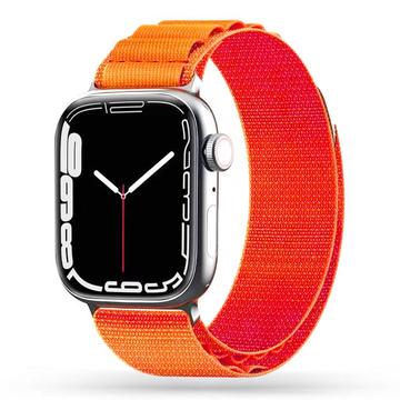 Apple Watch Series Ultra 2/Ultra/10/9/8/SE (2022)/7/SE/6/5/4/3/2/1 Tech-Protect Nylon Pro-Armband - 49mm/46mm/45mm/44mm/42mm - Orange