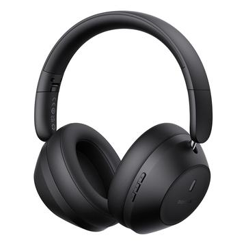 Baseus Bass 30 Max On-Ear Wireless Kopfhörer mit Bluetooth 5.3 - Schwarz