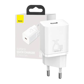 Baseus Super Si Quick USB-C Ladegerät 25W - Weiß