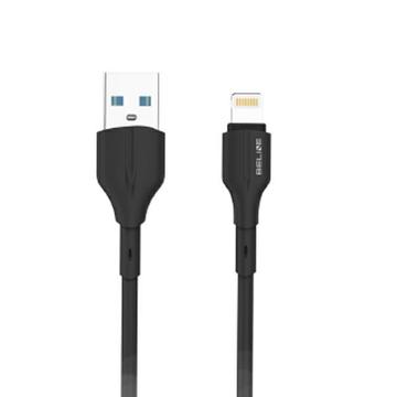 Beline BLNCBL01 25W USB-A / Lightning Kabel - 1m - Schwarz