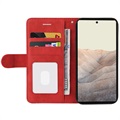 Bi-Color Series Google Pixel 6 Wallet Hülle - Rot