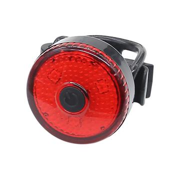 Fahrradlicht USB wiederaufladbare LED-Rückleuchte LED-Fahrrad-Rücklicht mit 3 Leuchtmodi - Rot